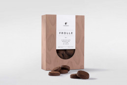 Scatola di frolle al Le frolle al Cioccolato gran cru e fior di sale